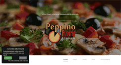 Desktop Screenshot of peppinopizzeria.hu